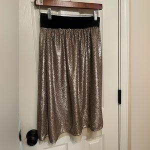Free People Sequin Skirt XS